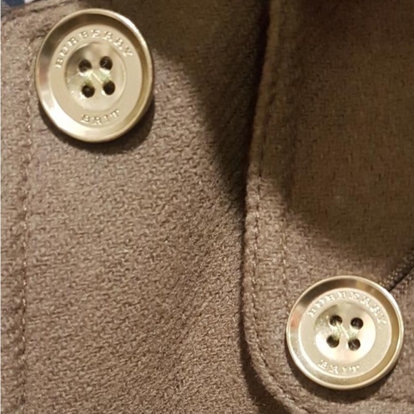 Burberry Brit Olive Green Coat - Picture 5 of 7